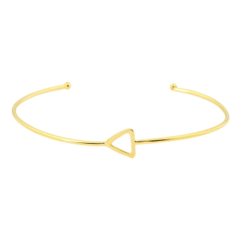Bracelet set/6 made from brass, goldplated